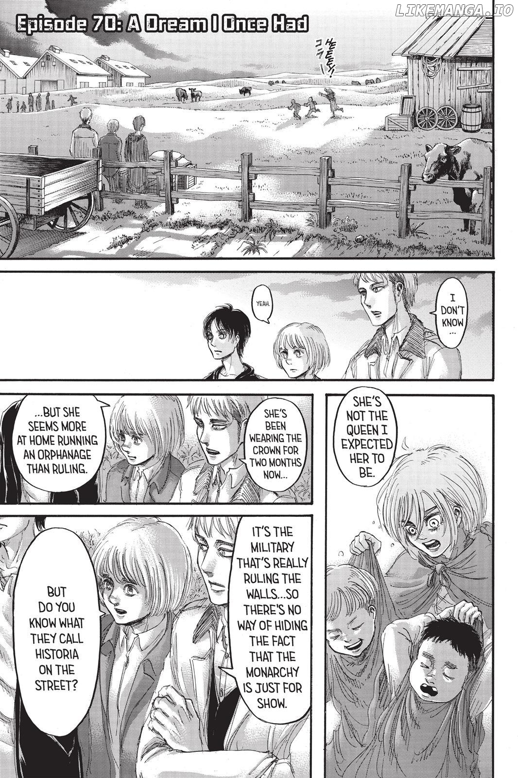 Attack on Titan, Chapter 70 image 01
